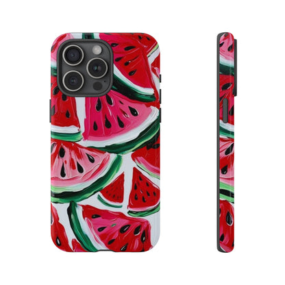 Watermelon Slice Phone Case - Fun & Colorful Tough Case for Summer