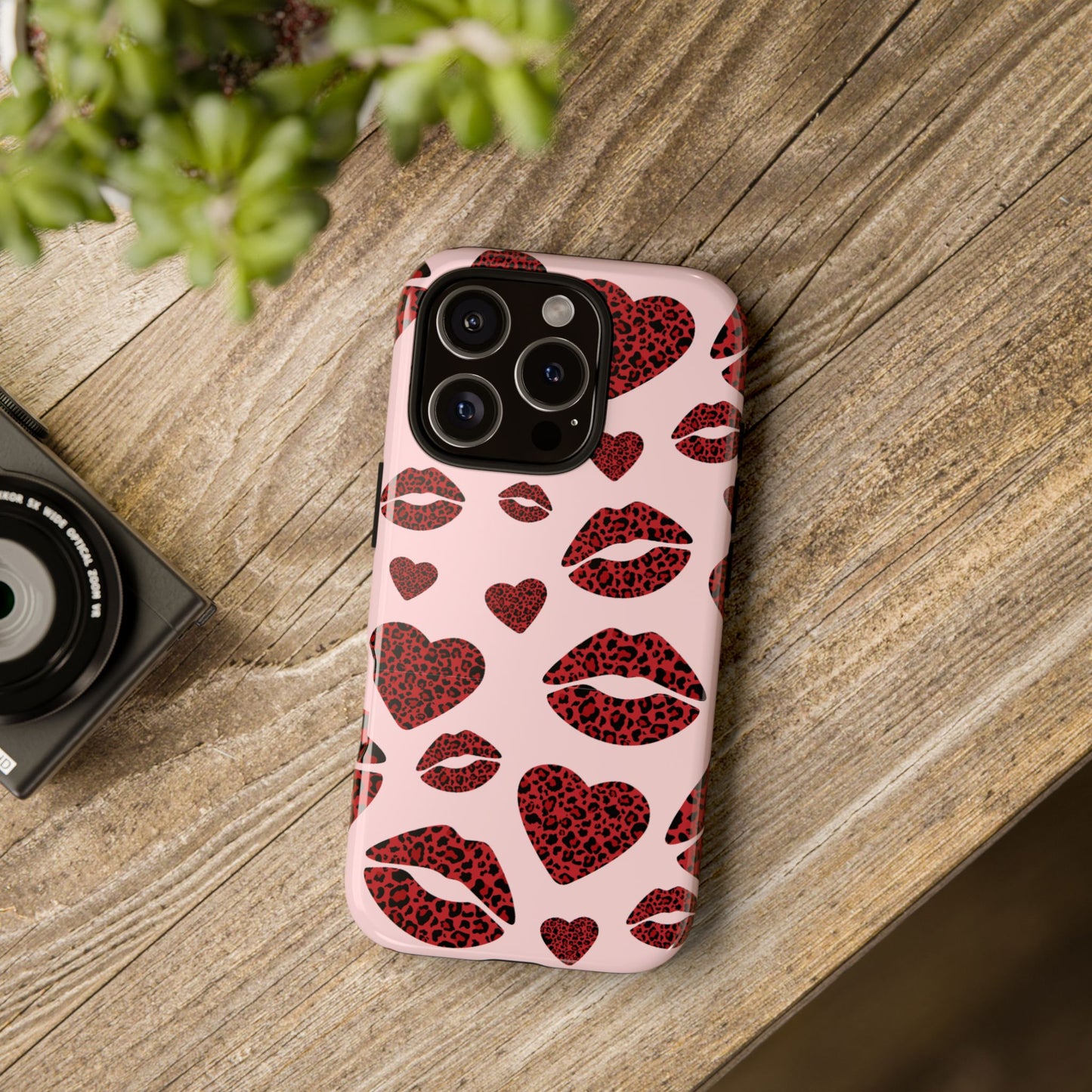 Leopard Lips Phone Case - Tough Cases for Bold Style