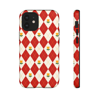 Floral Diamond Pattern | Tough Cases