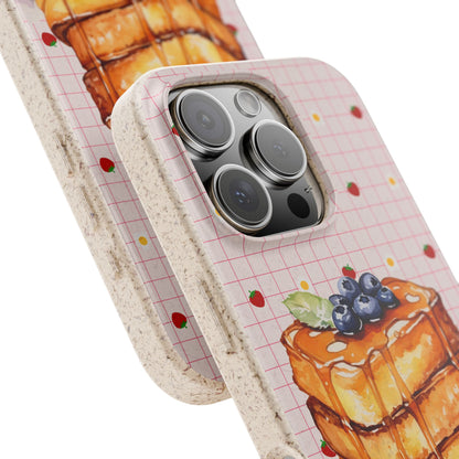Waffle Me Crazy Biodegradable Phone Case | Eco-Friendly