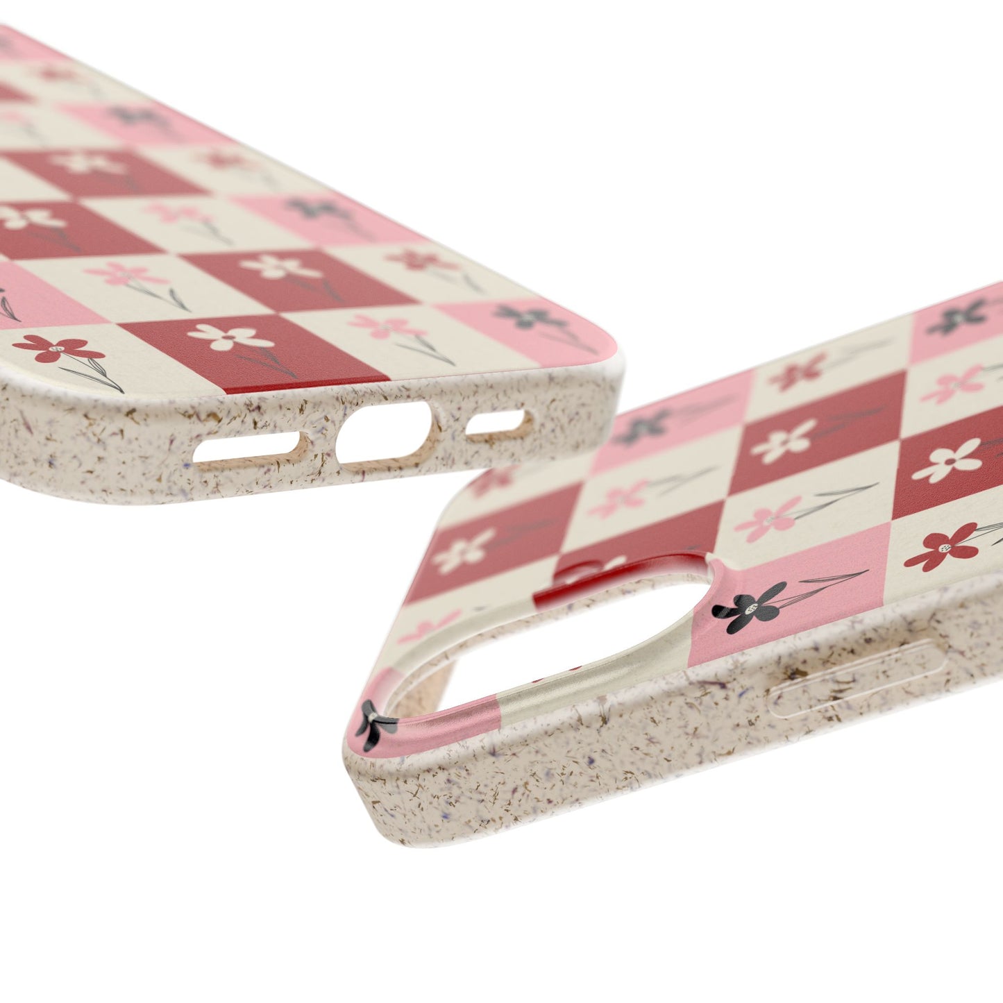 Pop Petal Plaid Eco-Friendly Phone Cases | Biodegradable | Sustainable