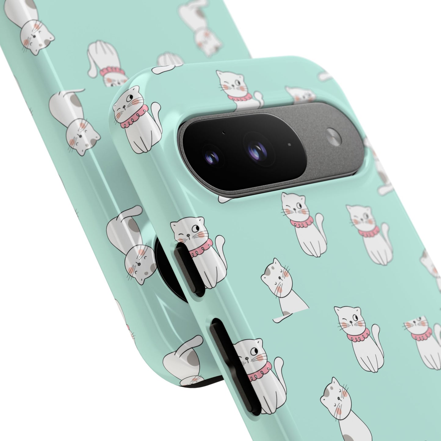 Cute Cat Pattern Phone Case for Cat Lovers