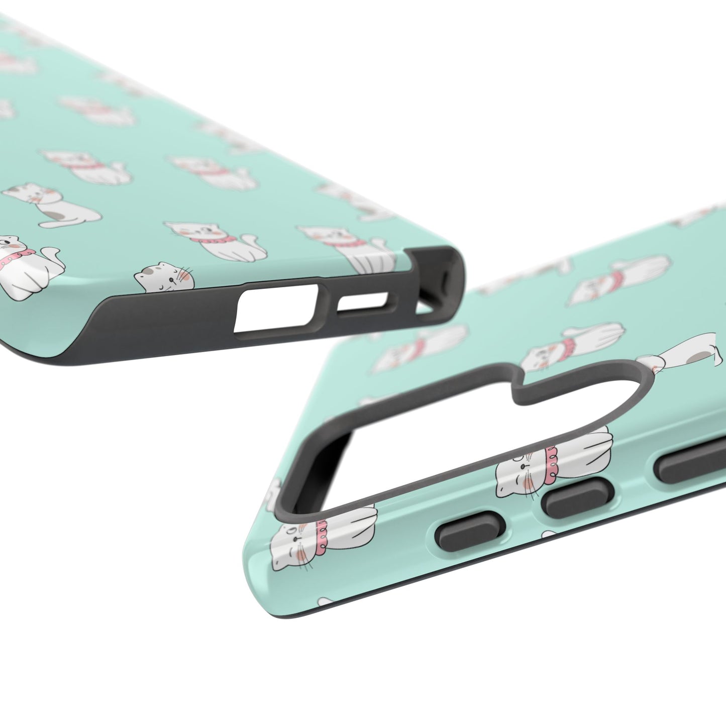 Cute Cat Pattern Phone Case for Cat Lovers
