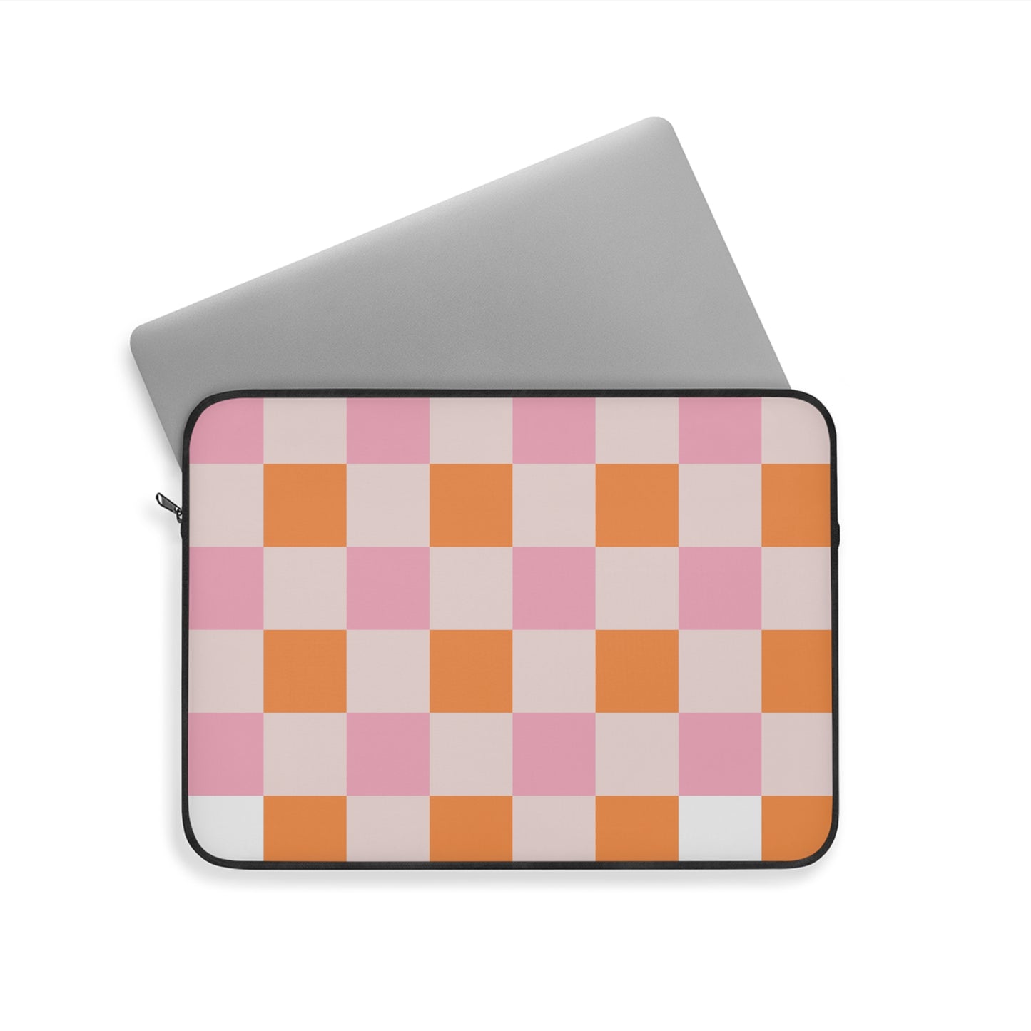 Colorful Checker Laptop Sleeve | Stylish Computer Case