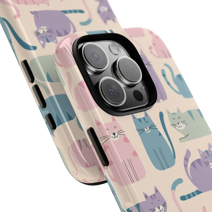 Cute Cat Phone Case - Tough & Stylish Pet Lover Accessory