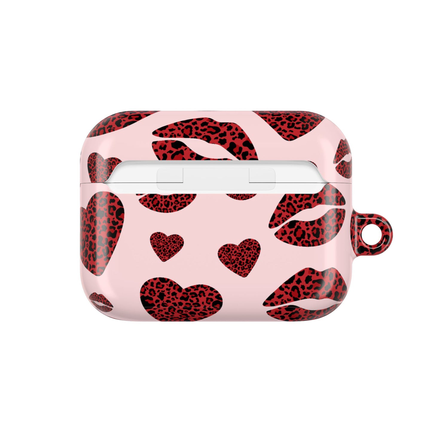 Leopard Kiss AirPod Case – Stylish Love and Wild Vibes