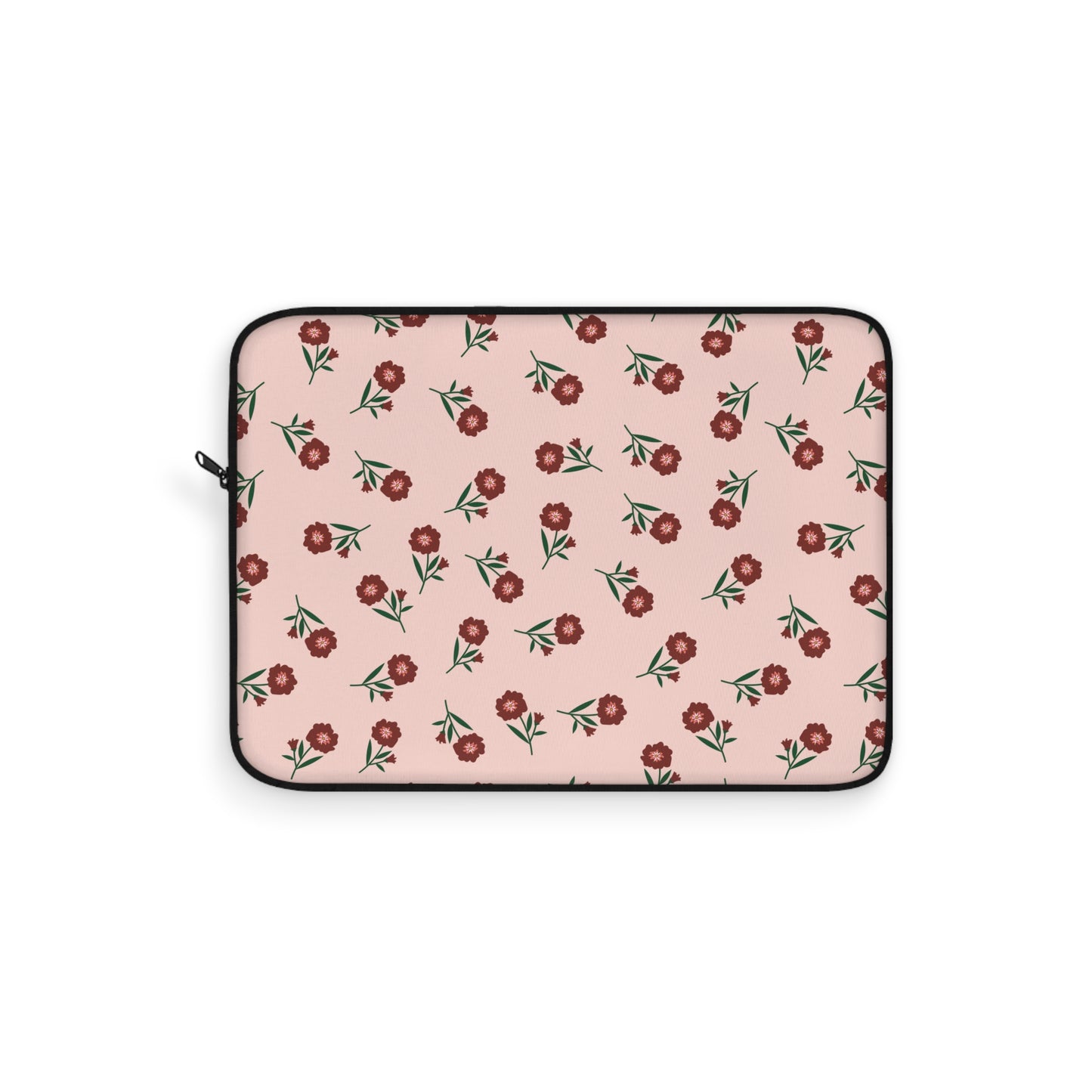Crimson Bloom Laptop Sleeve