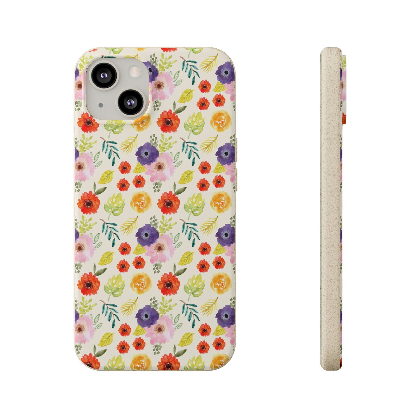 Botanical Bliss Eco-Friendly Phone Cases | Biodegradable | Sustainable