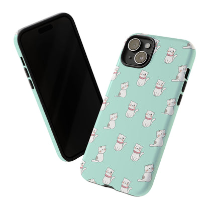 Cute Cat Pattern Phone Case for Cat Lovers
