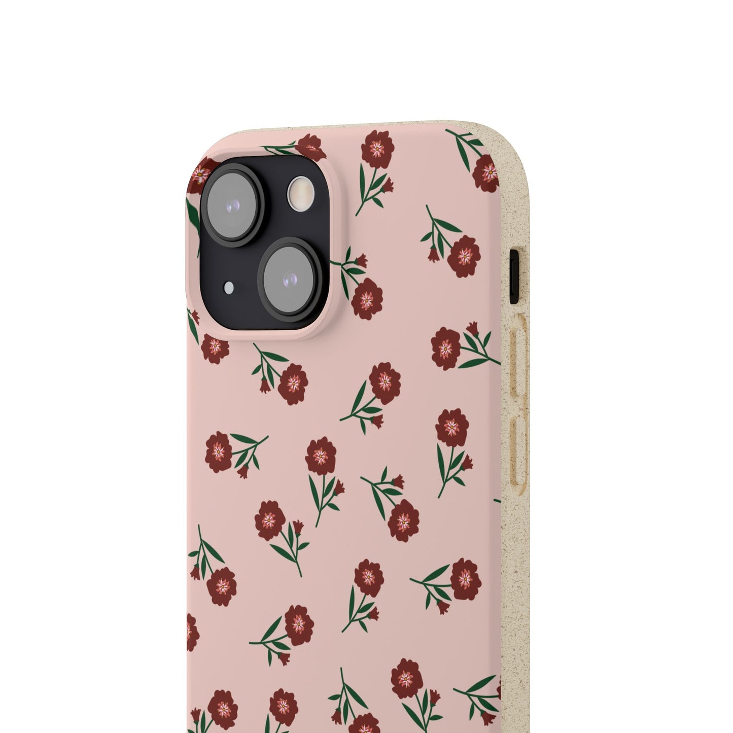 Crimson Bloom Eco-Friendly Phone Cases | Biodegradable | Sustainable