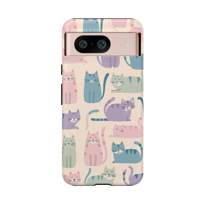 Cute Cat Phone Case - Tough & Stylish Pet Lover Accessory