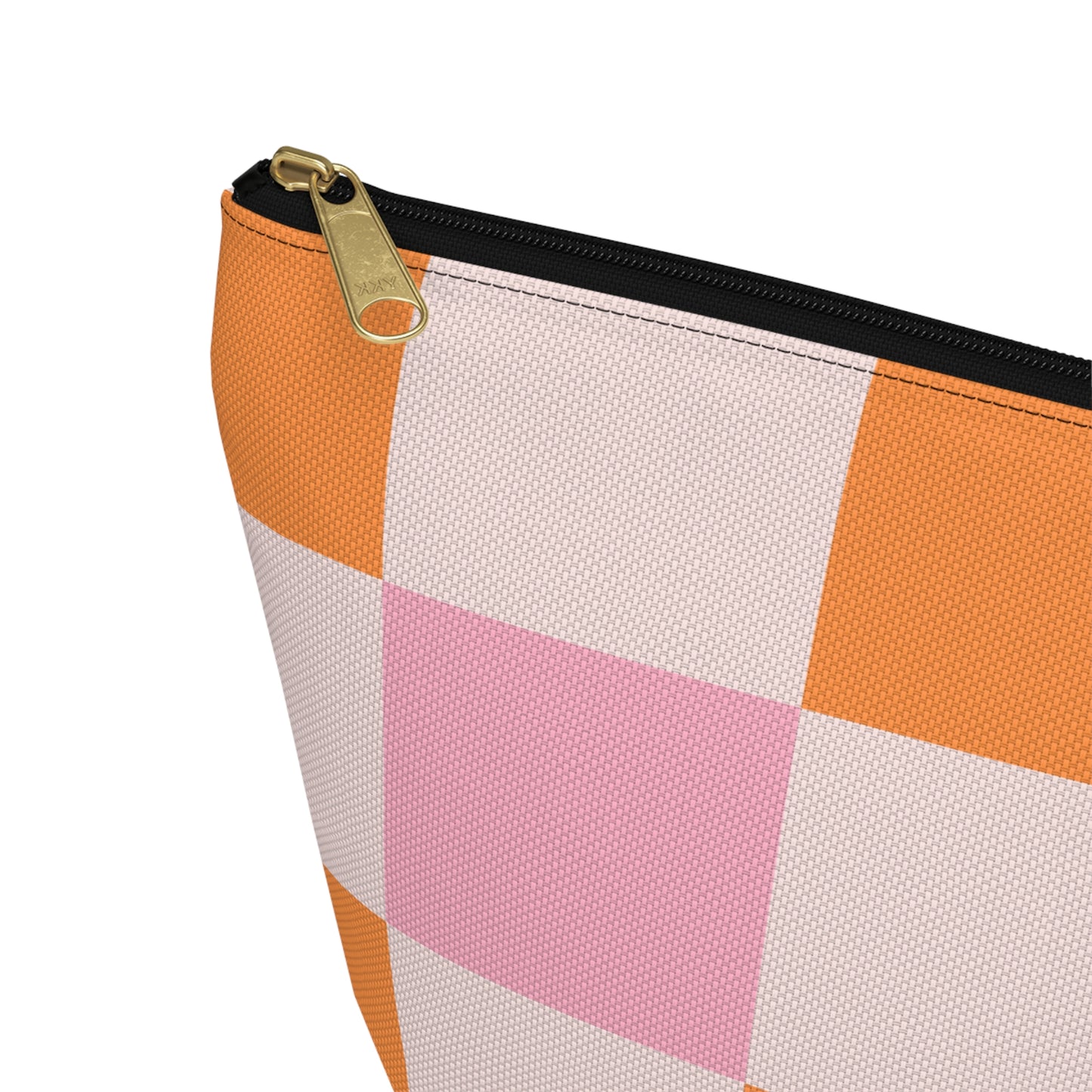 Colorful Checker Accessory Pouch | Makeup Bag | Travel Organizer