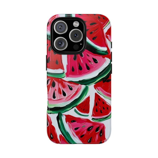 Watermelon Slice Phone Case - Fun & Colorful Tough Case for Summer
