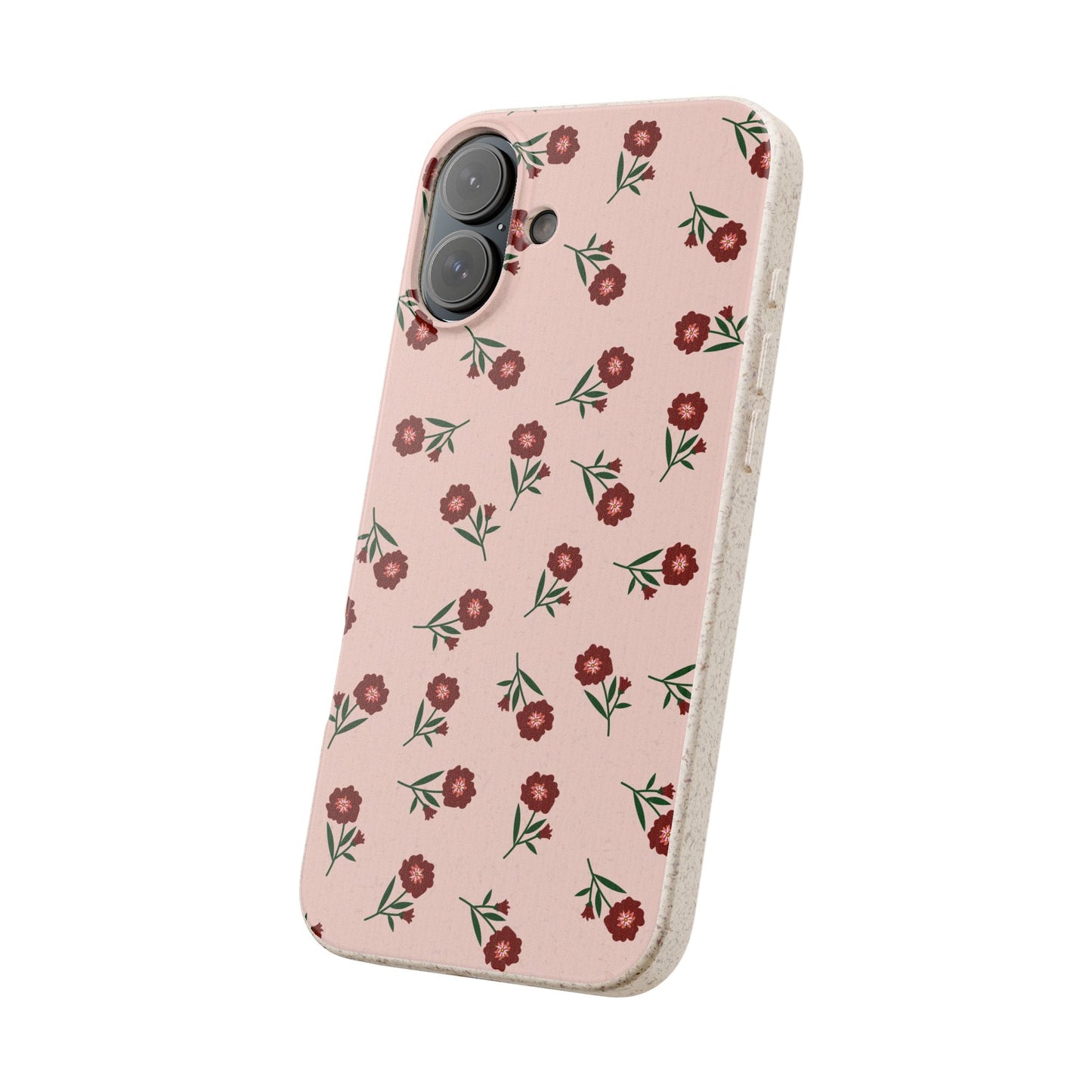 Crimson Bloom Eco-Friendly Phone Cases | Biodegradable | Sustainable