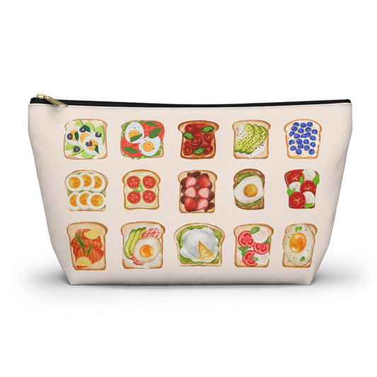 Toasty-chan Accessory Pouch | Travel Makeup Bag
