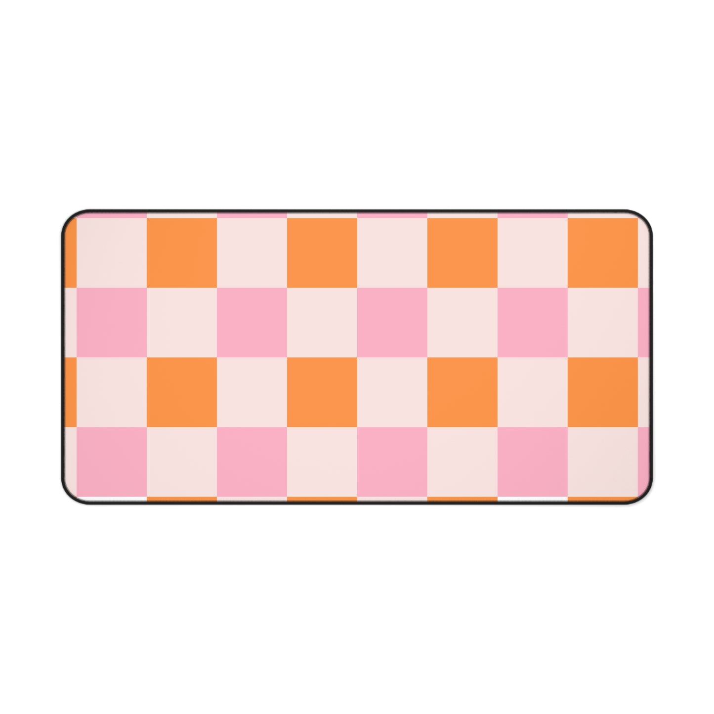 Colorful Checker Desk Mat