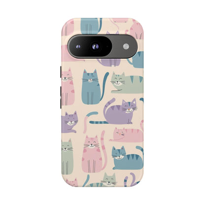 Cute Cat Phone Case - Tough & Stylish Pet Lover Accessory