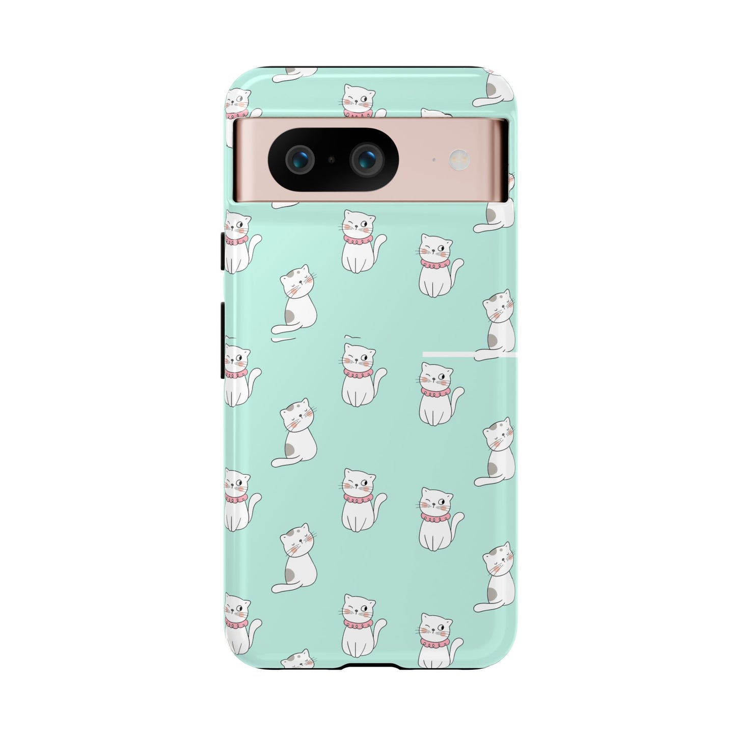 Cute Cat Pattern Phone Case for Cat Lovers