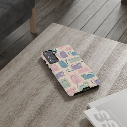 Cute Cat Phone Case - Tough & Stylish Pet Lover Accessory