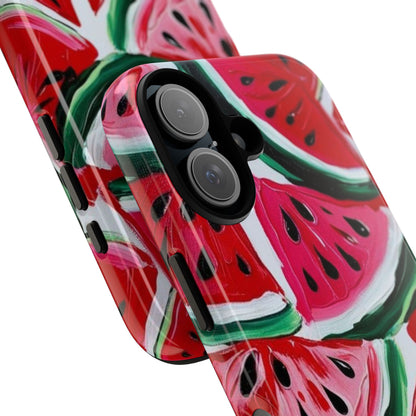 Watermelon Slice Phone Case - Fun & Colorful Tough Case for Summer