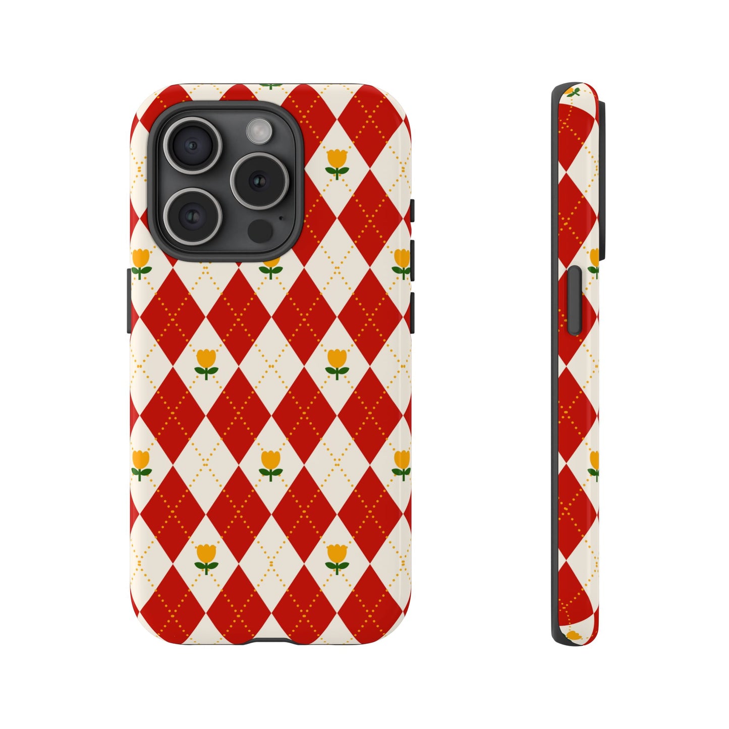 Floral Diamond Pattern | Tough Cases