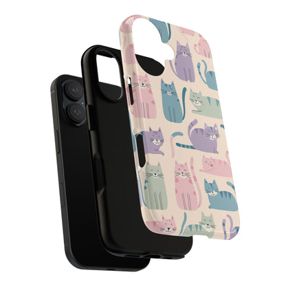 Cute Cat Phone Case - Tough & Stylish Pet Lover Accessory