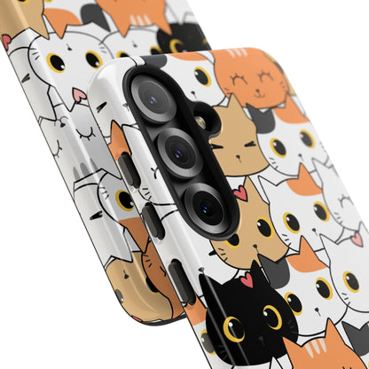 Cute Cat Phone Case - Tough Cases for Cat Lovers