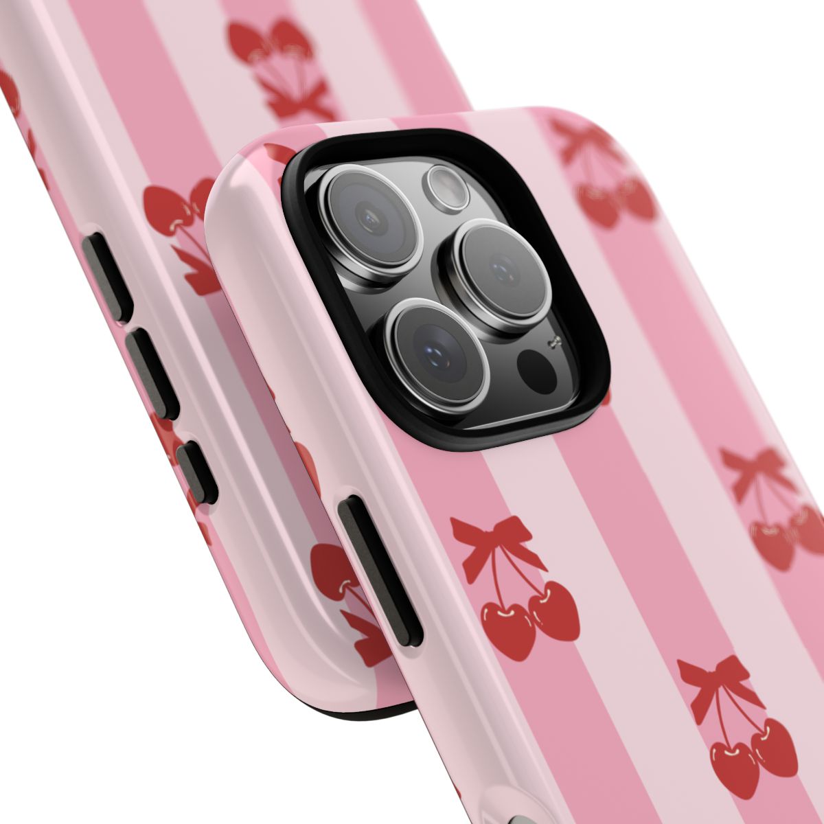 Cherry Stripe Phone Case | Tough Cases
