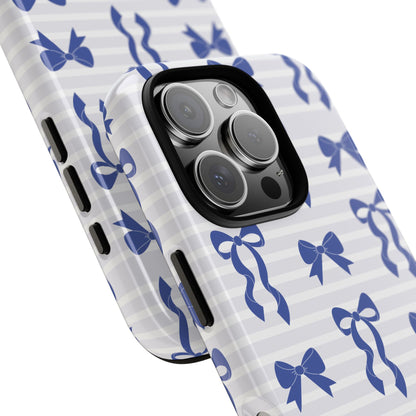 Blue Belle Bow Phone Case | Tough Cases