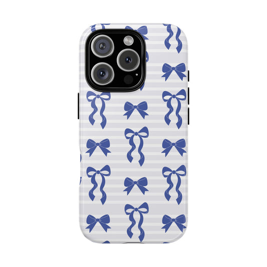 Blue Belle Bow Phone Case | Tough Cases