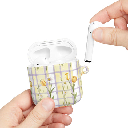 Chic Floral AirPod Cases, Flower Pattern Accessories, Cute Tech Gifts, Stylish Earbud Covers, Spring Inspired Cases