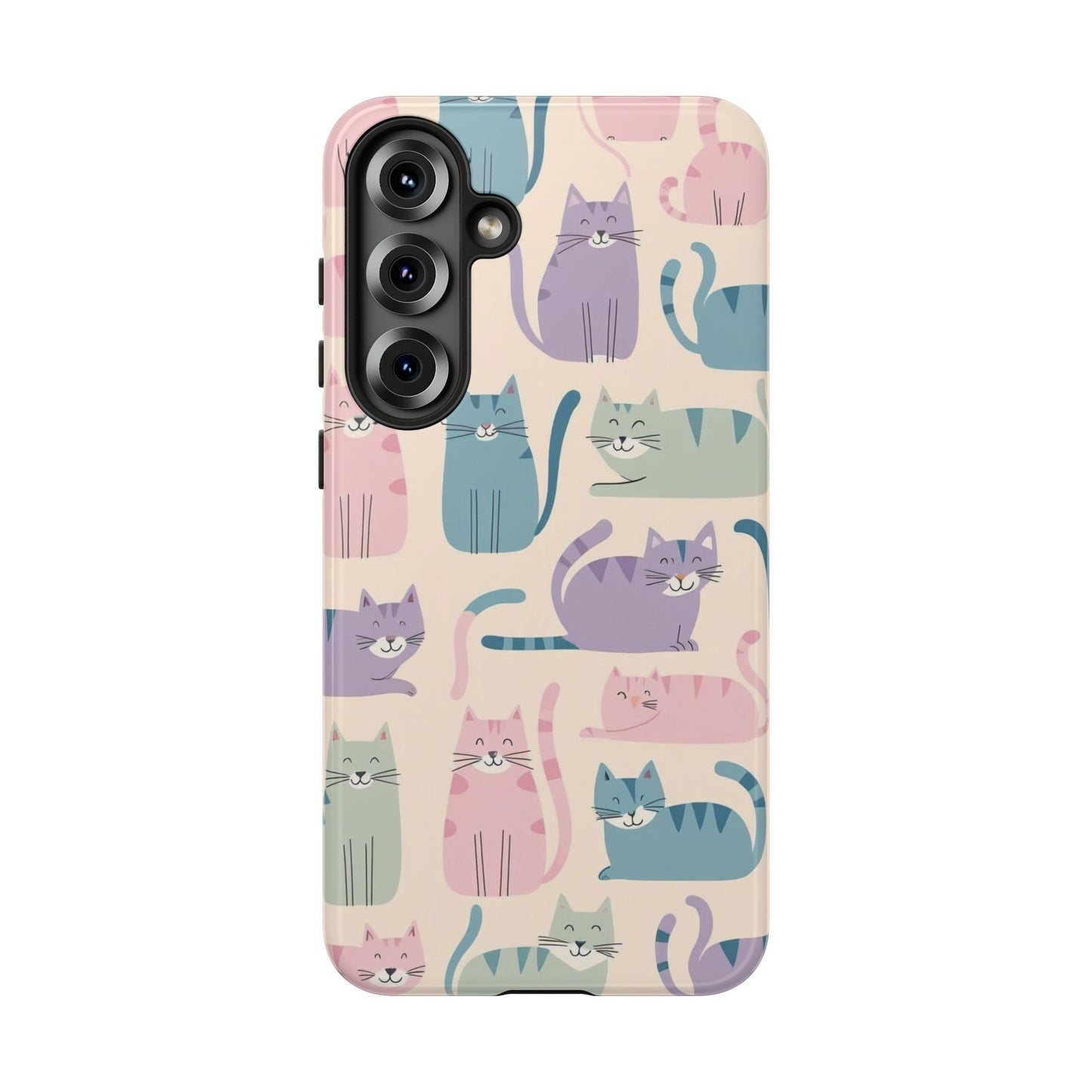 Cute Cat Phone Case - Tough & Stylish Pet Lover Accessory