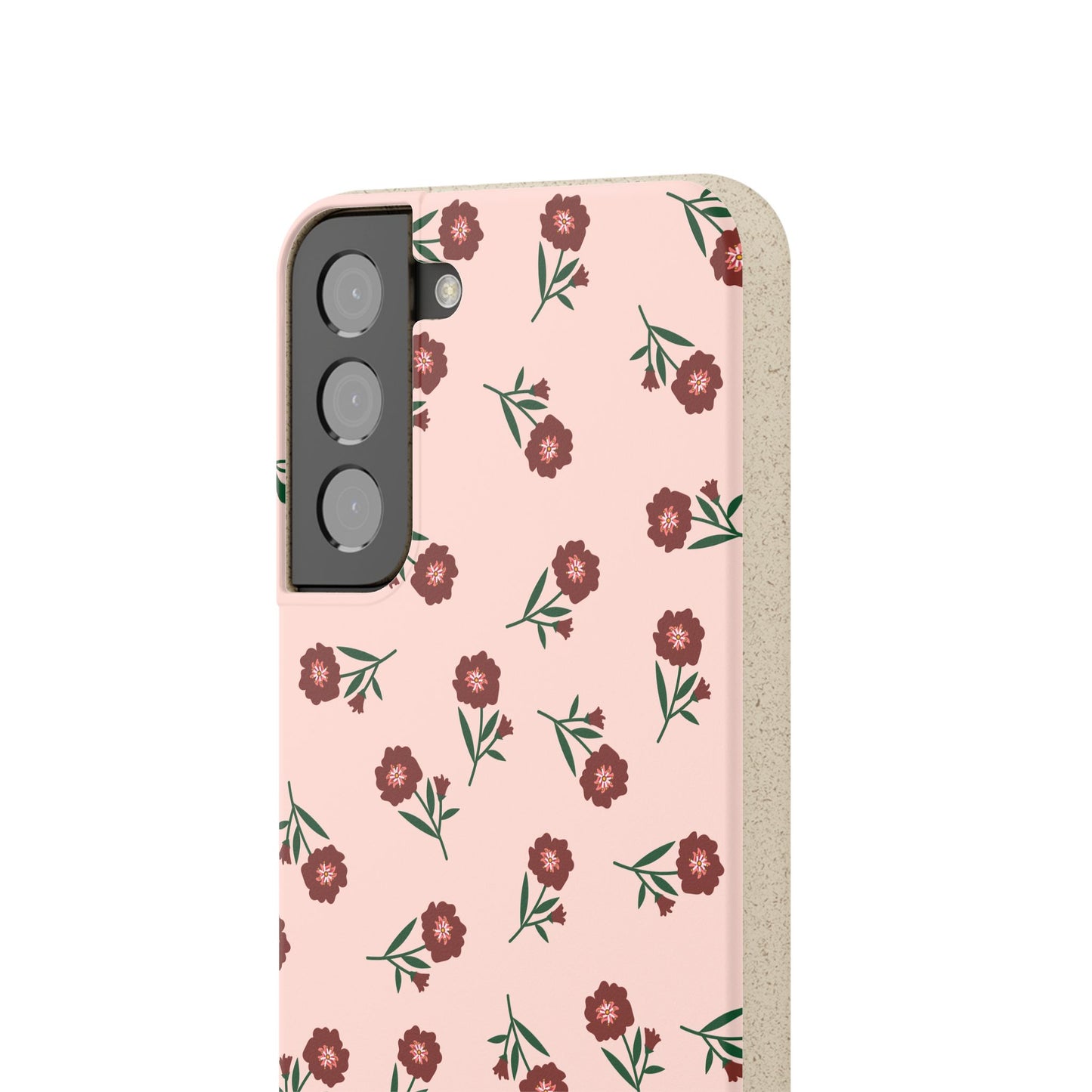 Crimson Bloom Eco-Friendly Phone Cases | Biodegradable | Sustainable
