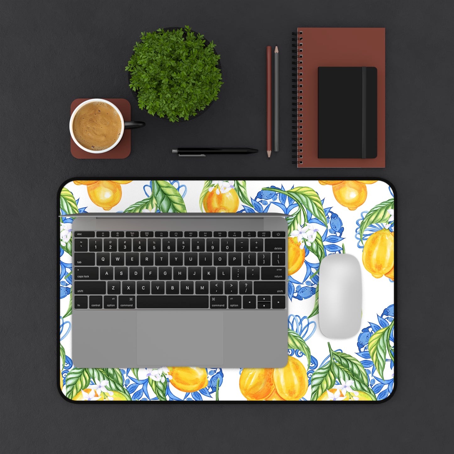 Squeeze the Day Desk Mat