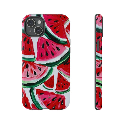 Watermelon Slice Phone Case - Fun & Colorful Tough Case for Summer