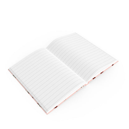 Crimson Bloom Hard Backed Journal