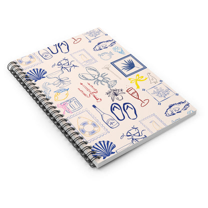 Coastal Breeze Spiral Notebook | Ruled | Journal