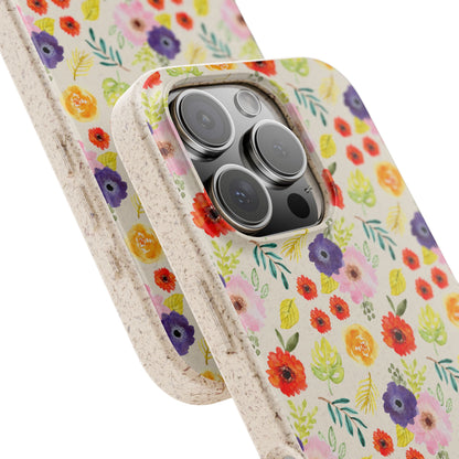 Botanical Bliss Eco-Friendly Phone Cases | Biodegradable | Sustainable