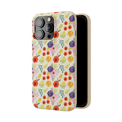 Botanical Bliss Eco-Friendly Phone Cases | Biodegradable | Sustainable