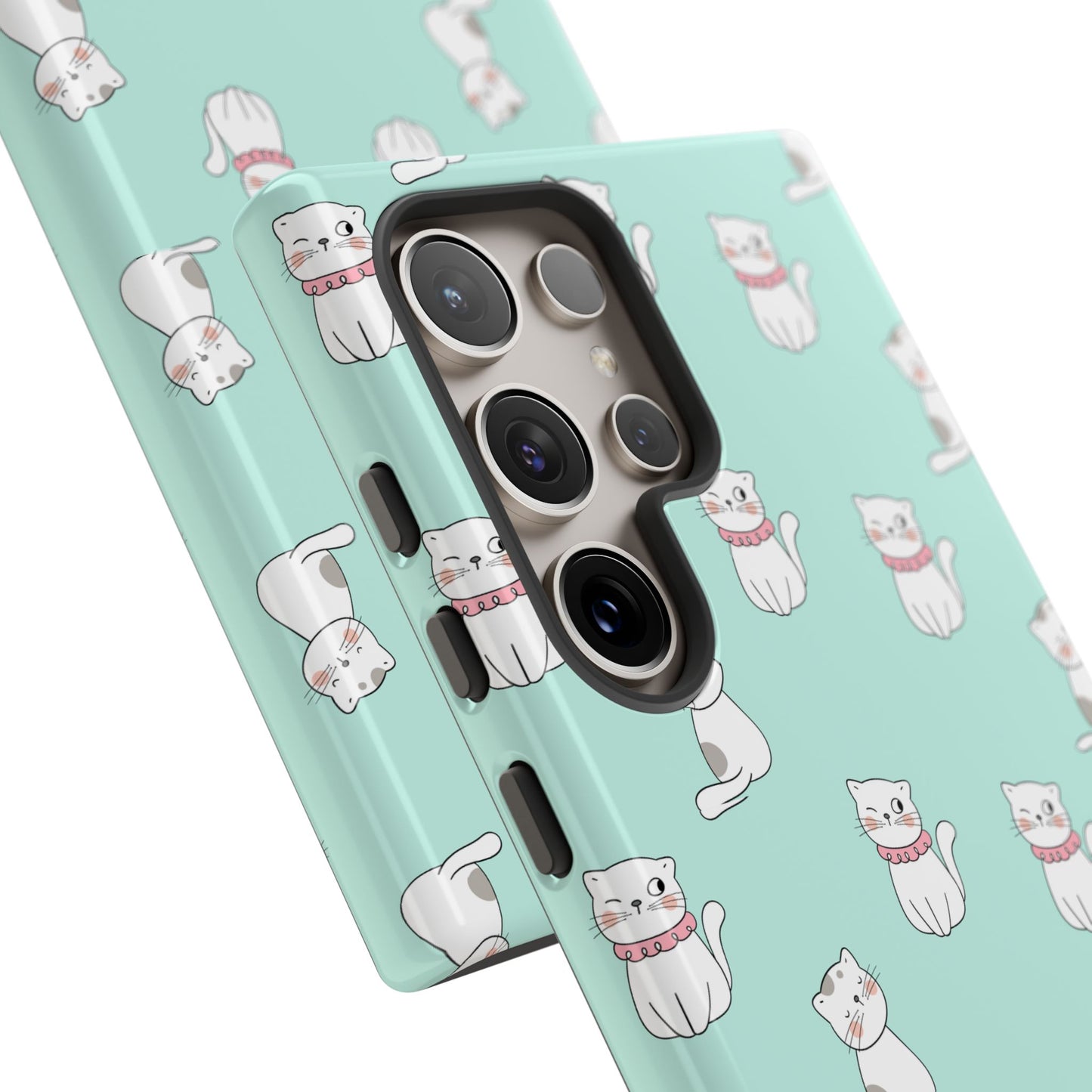 Cute Cat Pattern Phone Case for Cat Lovers