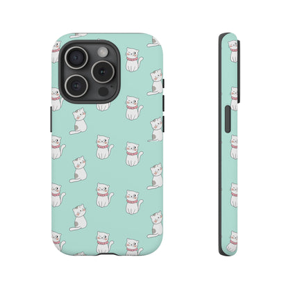Cute Cat Pattern Phone Case for Cat Lovers