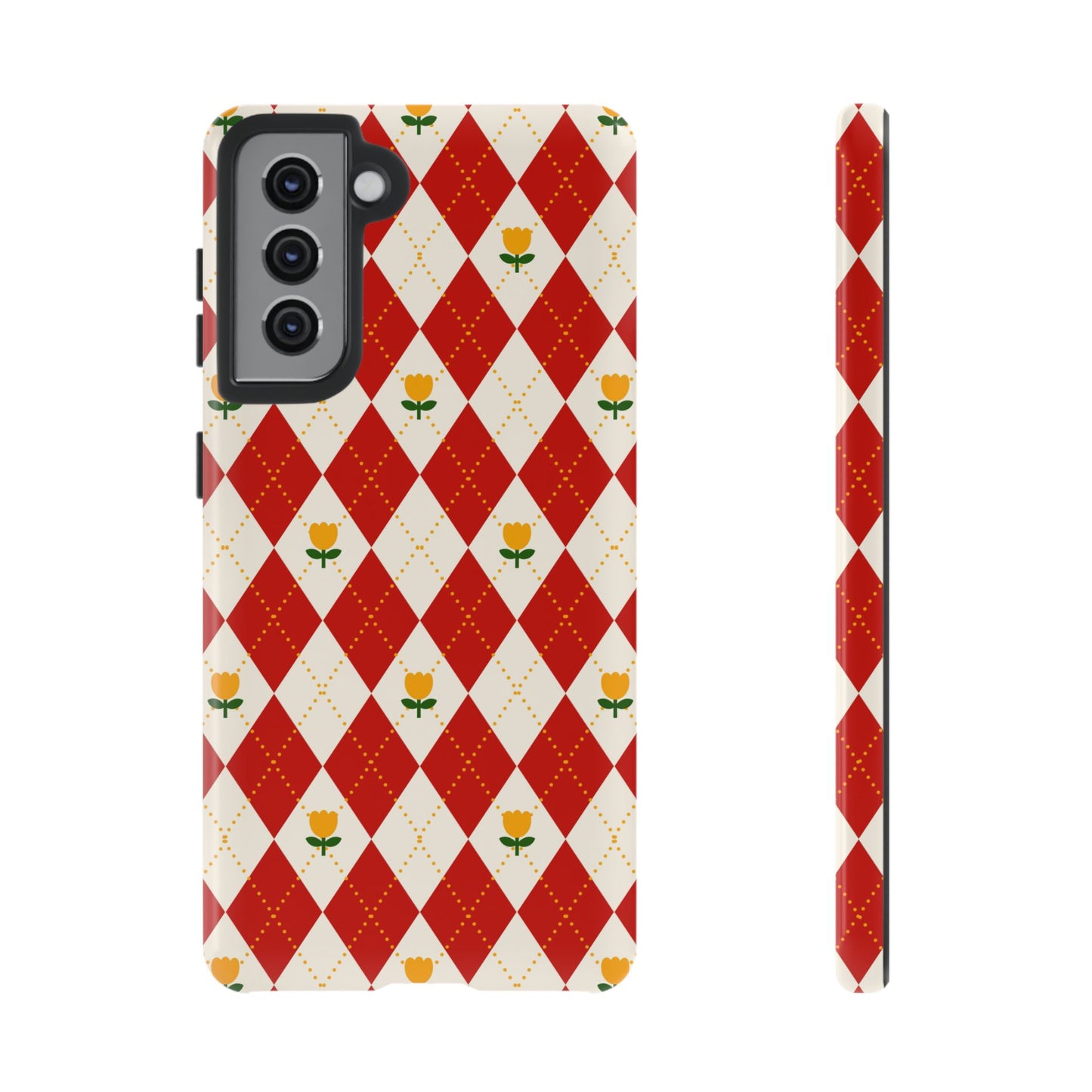 Floral Diamond Pattern | Tough Cases