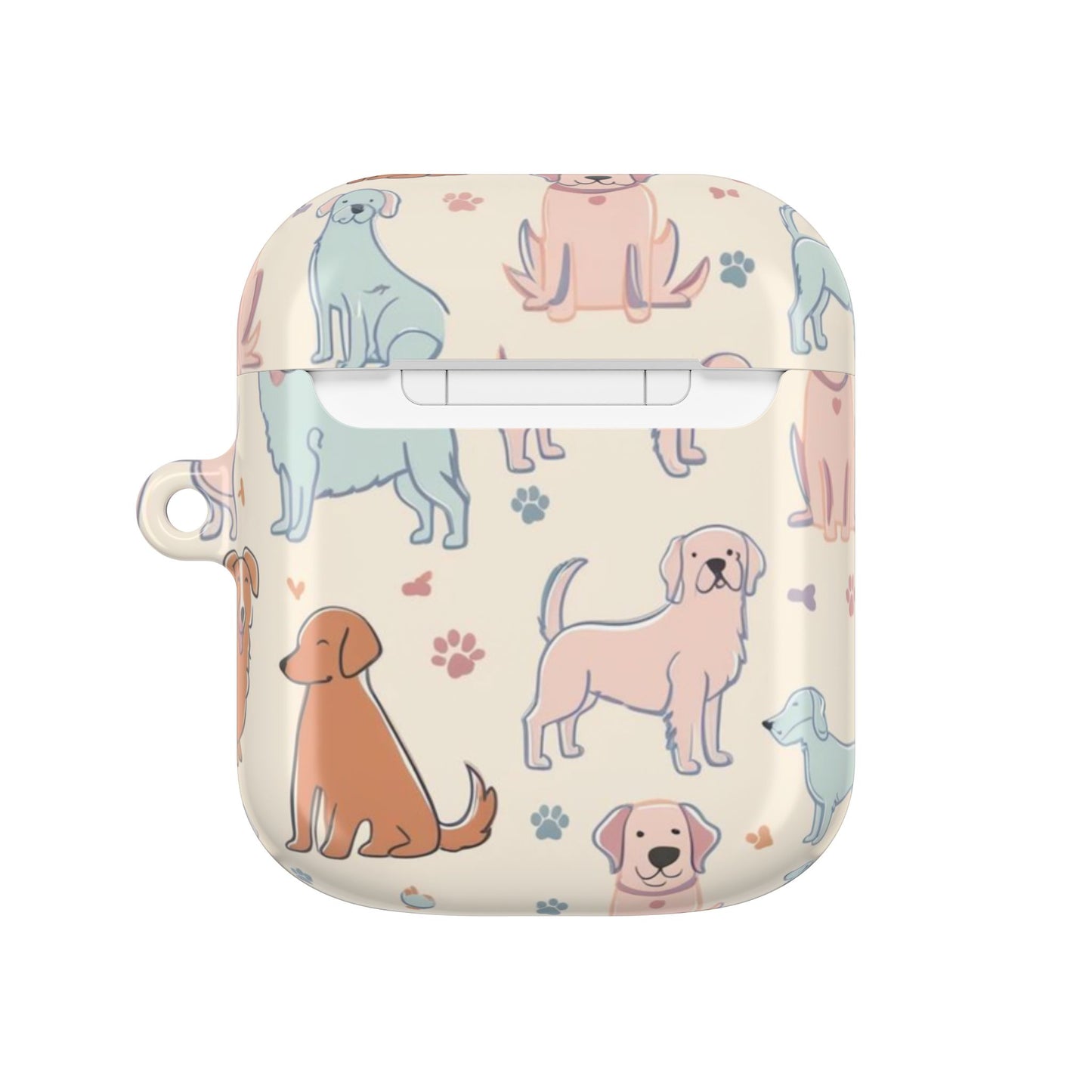 Cute Dog Pattern AirPod Case – Pet Lover Gift