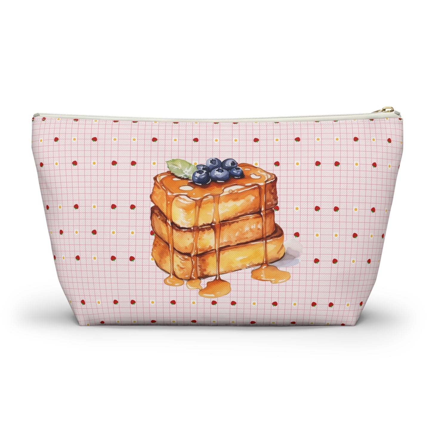 Waffle Me Crazy Accessory Pouch | Cute Makeup Bag