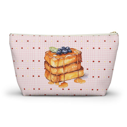 Waffle Me Crazy Accessory Pouch | Cute Makeup Bag