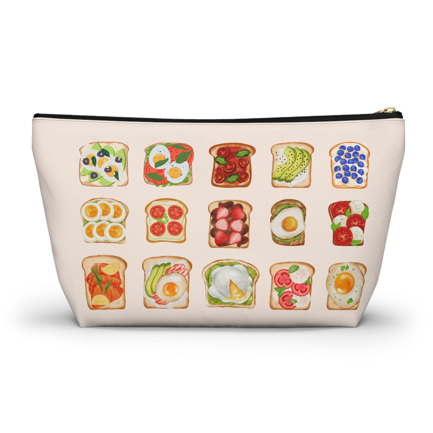 Toasty-chan Accessory Pouch | Travel Makeup Bag