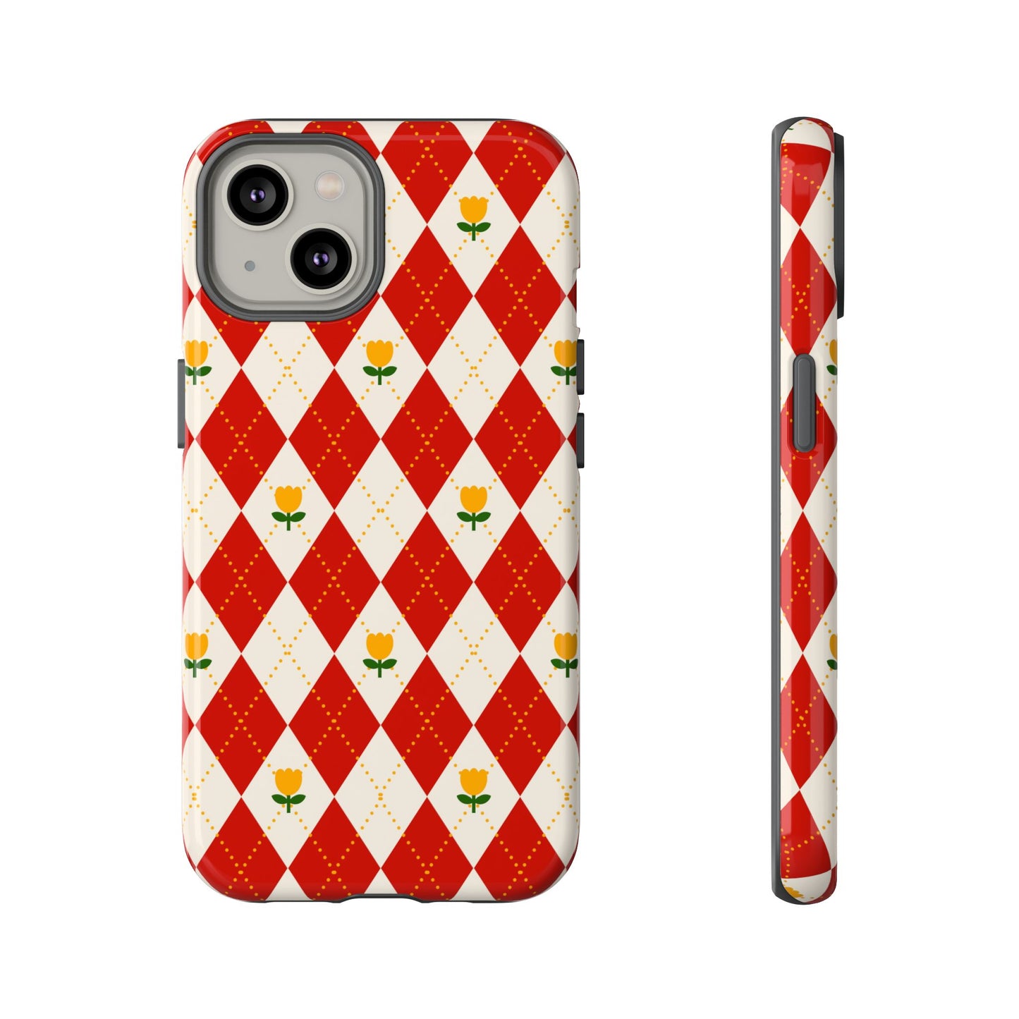 Floral Diamond Pattern | Tough Cases