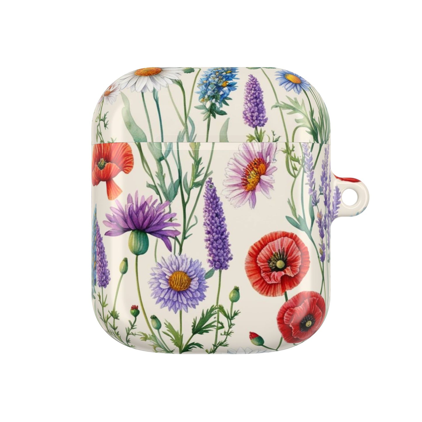 Floral AirPod Cases, Stylish Wireless Earbud Cover, Gift for Music Lovers, Trendy Tech Accessory, Nature-Inspired, Cute Case