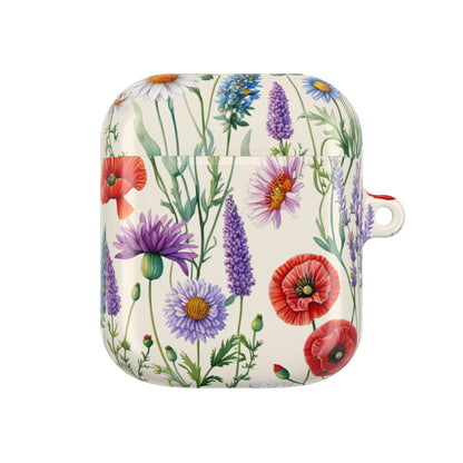 Floral AirPod Cases, Stylish Wireless Earbud Cover, Gift for Music Lovers, Trendy Tech Accessory, Nature-Inspired, Cute Case