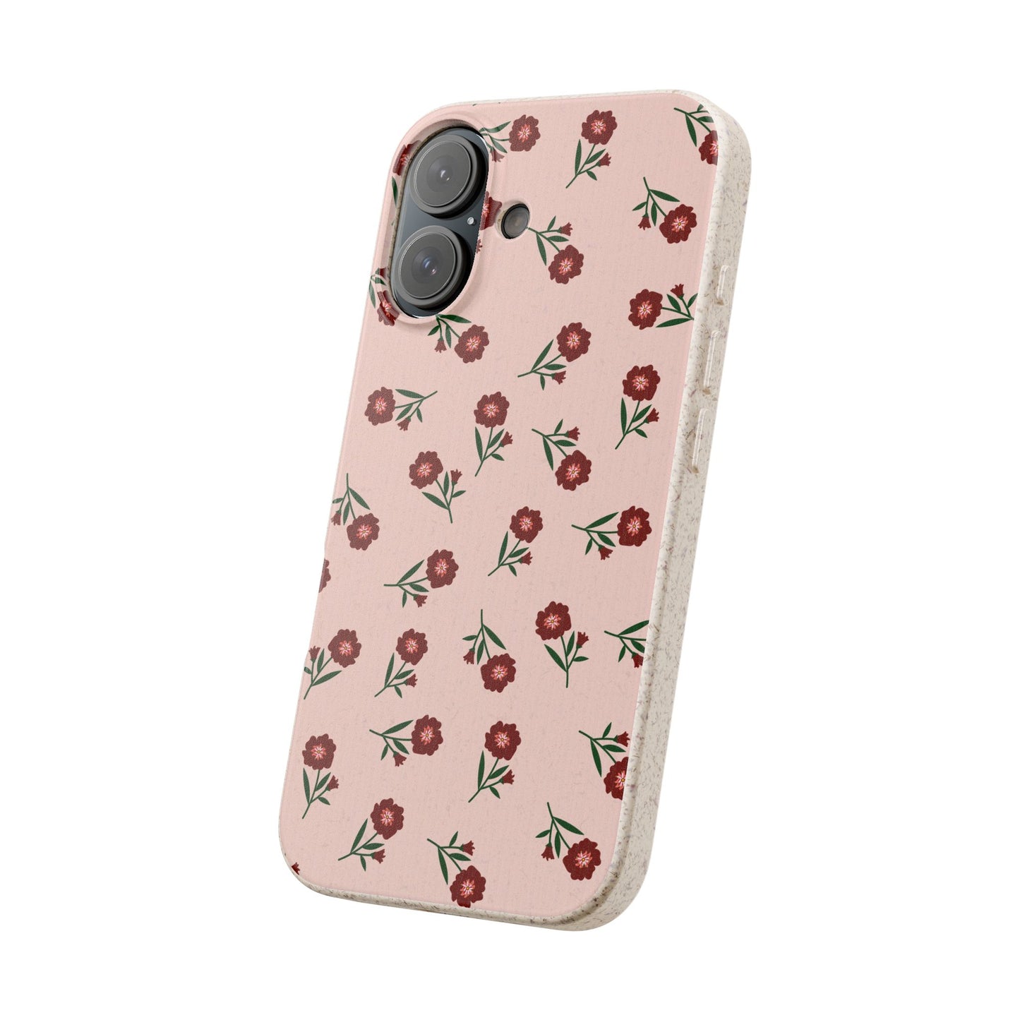 Crimson Bloom Eco-Friendly Phone Cases | Biodegradable | Sustainable